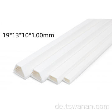 19*13*10*1,00 mm Trapezoidal -PVC -Kabel -Kabel -Trunking